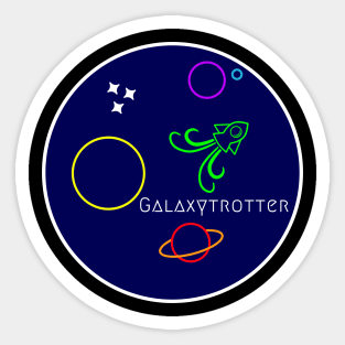 Galaxytrotter Sticker